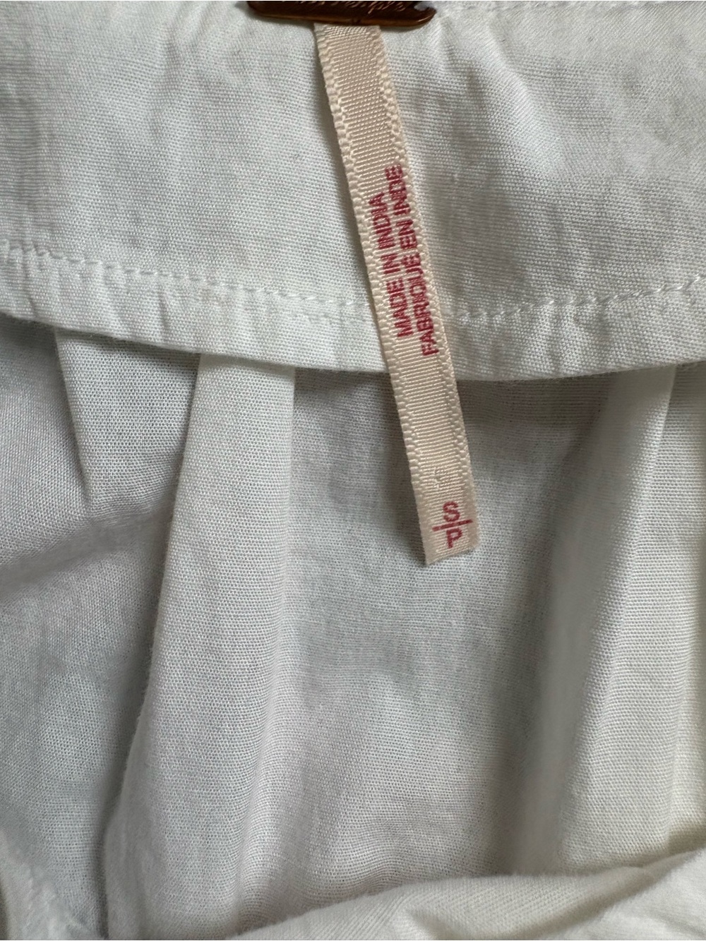Free People White Off-Shoulder Peasant Blouse - Women Tops - Picture 4 of 4